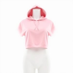 Cropped Pullover Hoodie