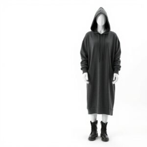 Longline Hoodie Dress