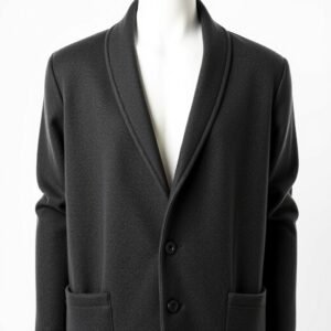 Premium Wool Blend Cardigan Coat
